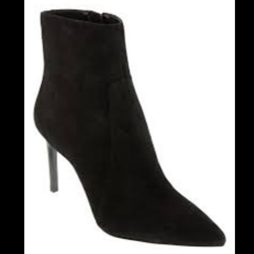 Banana Republic Black Ankle Boots